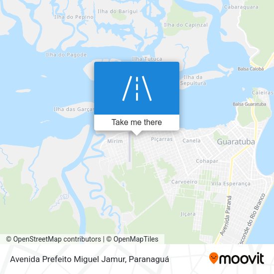Avenida Prefeito Miguel Jamur map