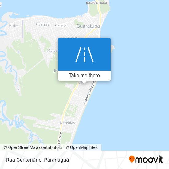 Rua Centenário map