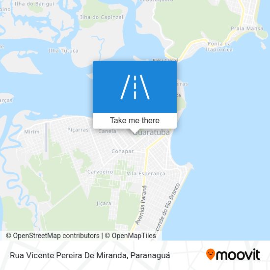 Rua Vicente Pereira De Miranda map