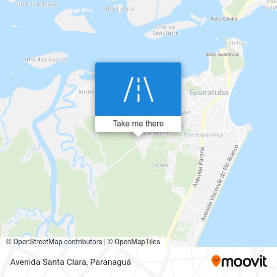 Avenida Santa Clara map