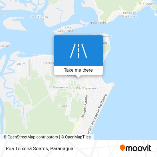 Rua Teixeira Soares map