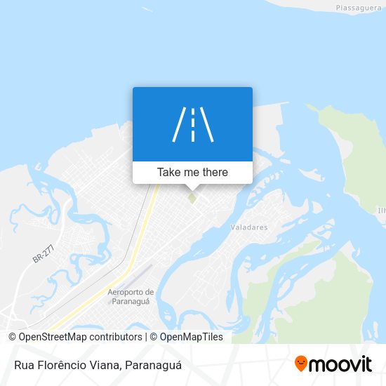 Rua Florêncio Viana map