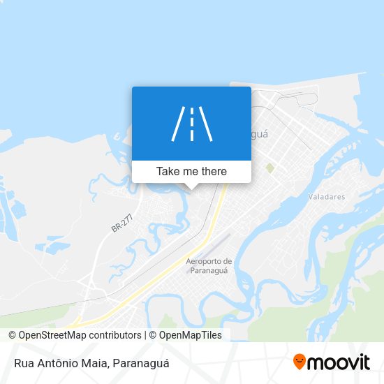 Rua Antônio Maia map