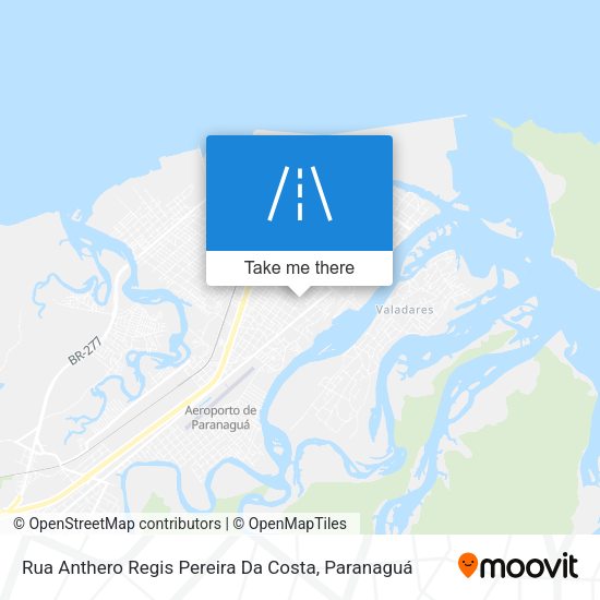 Rua Anthero Regis Pereira Da Costa map