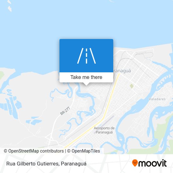 Rua Gilberto Gutierres map