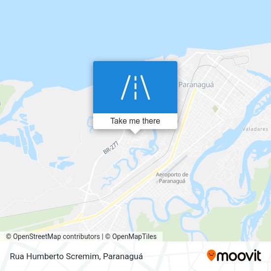 Rua Humberto Scremim map