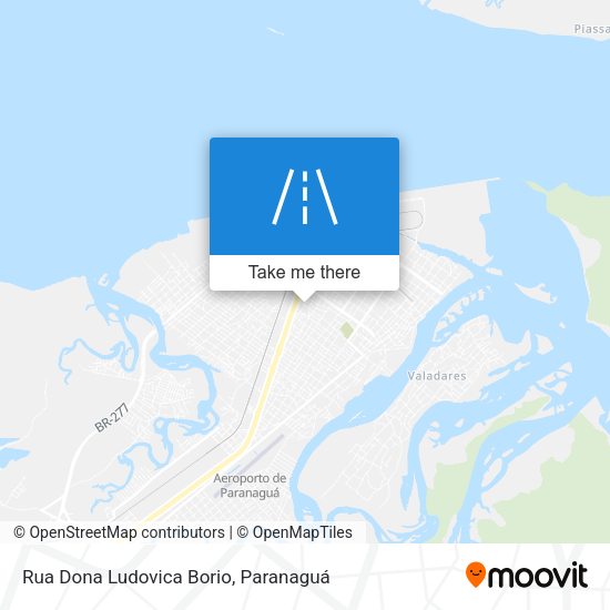 Rua Dona Ludovica Borio map