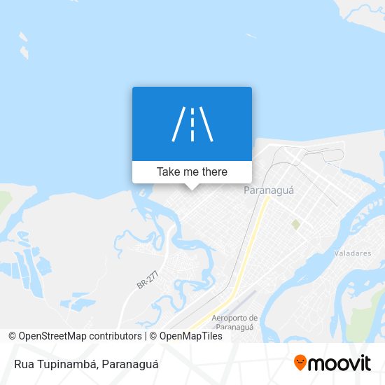 Rua Tupinambá map