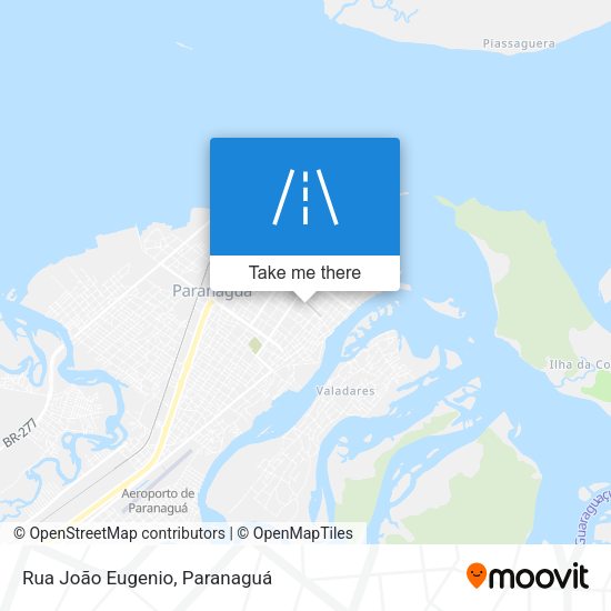 Rua João Eugenio map