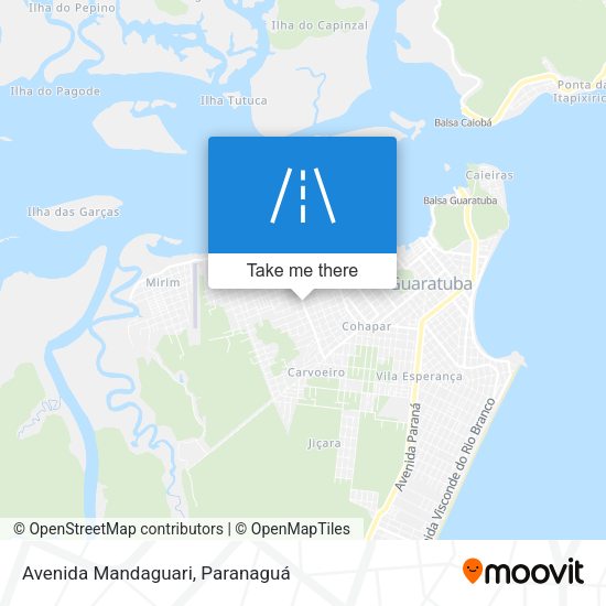 Avenida Mandaguari map