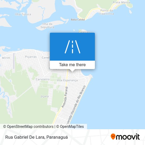 Rua Gabriel De Lara map