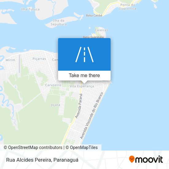 Rua Alcides Pereira map