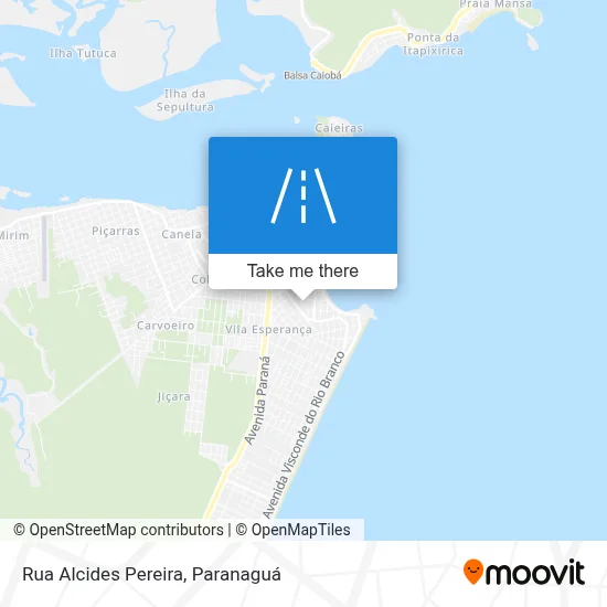 Rua Alcides Pereira map