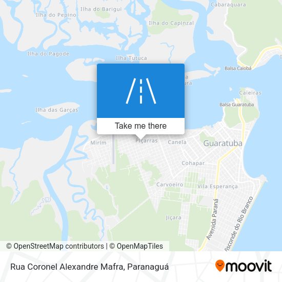 Rua Coronel Alexandre Mafra map