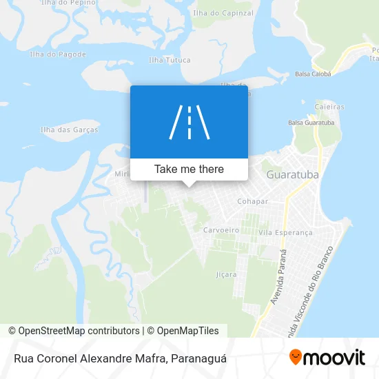 Rua Coronel Alexandre Mafra map