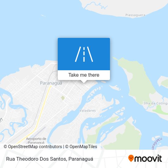 Rua Theodoro Dos Santos map