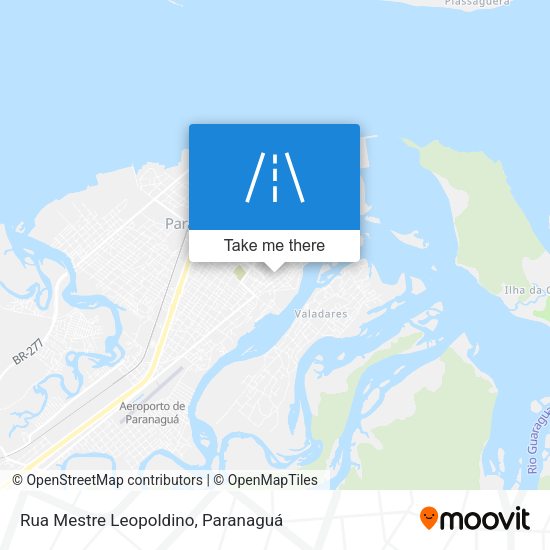 Rua Mestre Leopoldino map