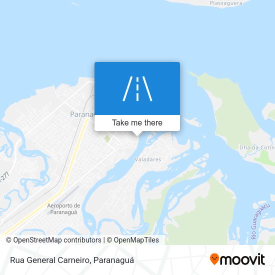 Rua General Carneiro map