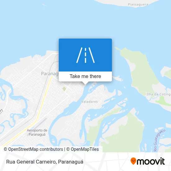 Rua General Carneiro map