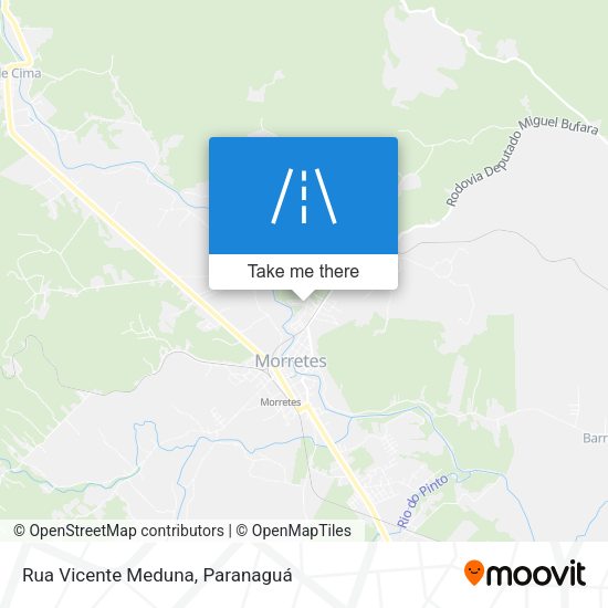 Rua Vicente Meduna map