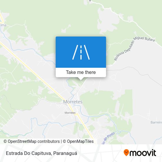Estrada Do Capituva map