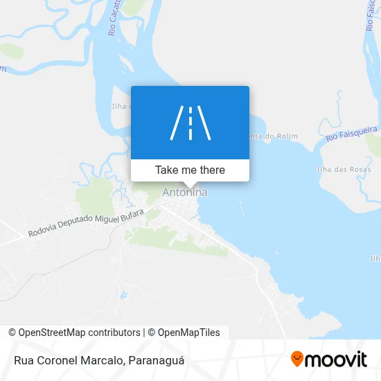 Rua Coronel Marcalo map