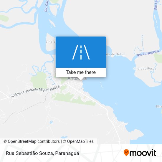 Rua Sebastião Souza map
