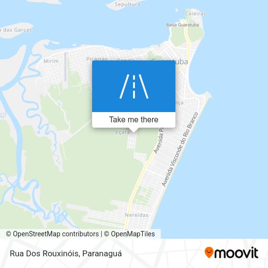 Rua Dos Rouxinóis map