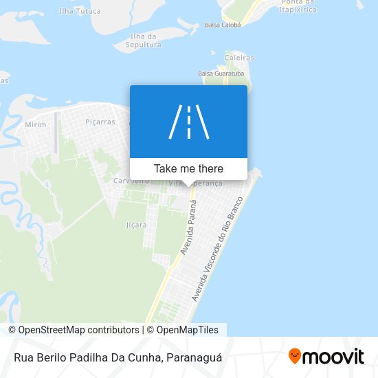 Rua Berilo Padilha Da Cunha map