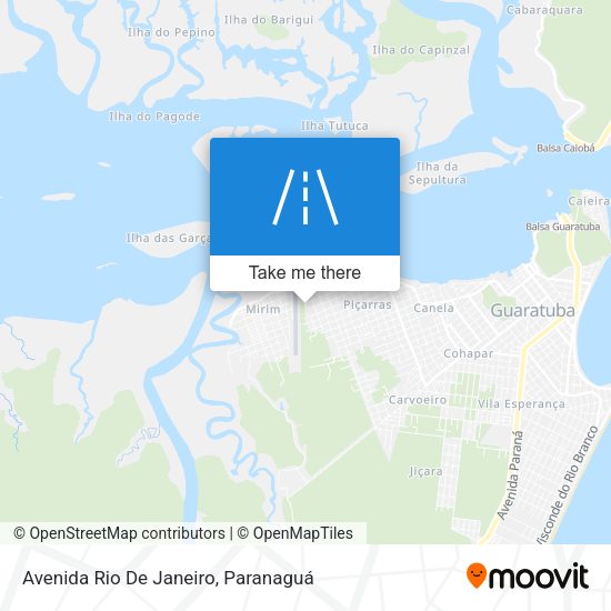 Avenida Rio De Janeiro map