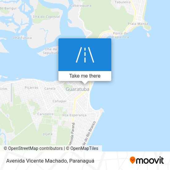 Avenida Vicente Machado map