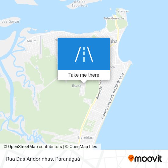 Rua Das Andorinhas map