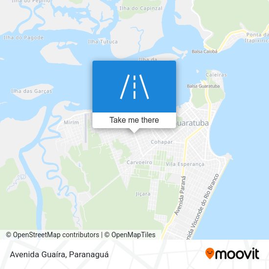 Avenida Guaíra map