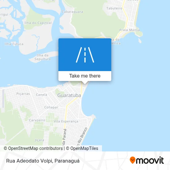 Rua Adeodato Volpi map