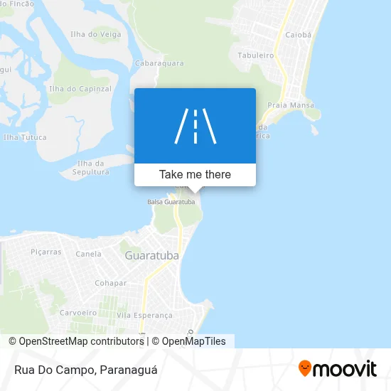 Rua Do Campo map