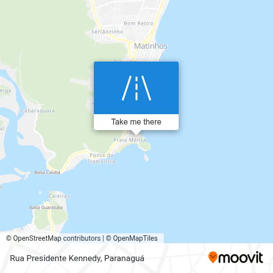 Rua Presidente Kennedy map