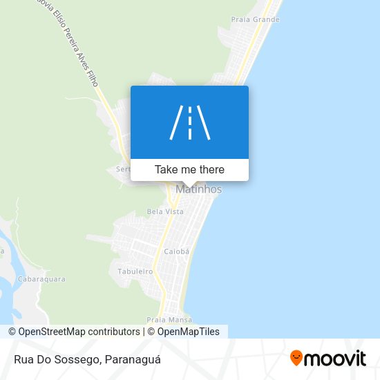 Rua Do Sossego map