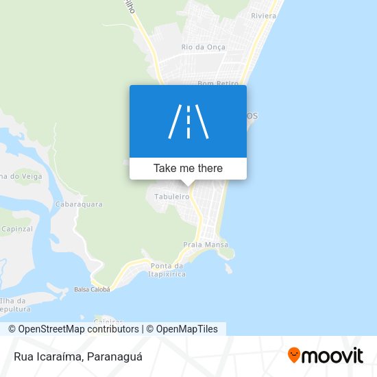 Rua Icaraíma map