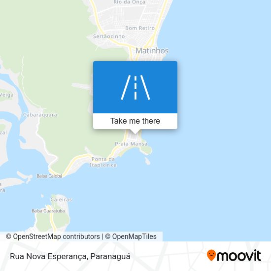 Rua Nova Esperança map