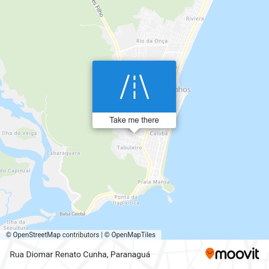 Rua Diomar Renato Cunha map