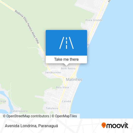 Avenida Londrina map