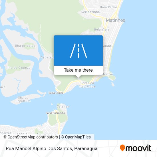 Rua Manoel Alpino Dos Santos map
