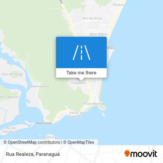 Rua Realeza map