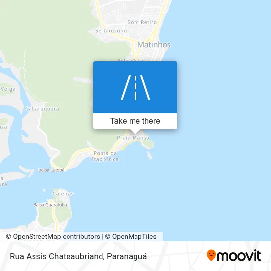 Rua Assis Chateaubriand map