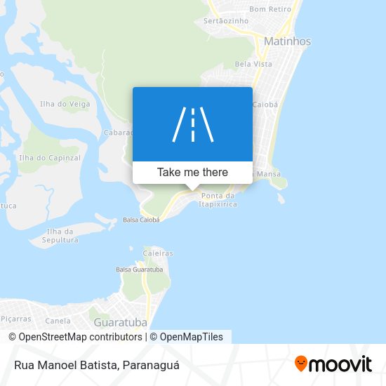 Rua Manoel Batista map