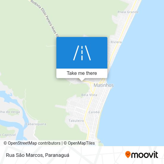 Rua São Marcos map