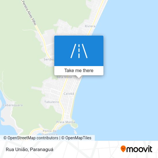Rua União map