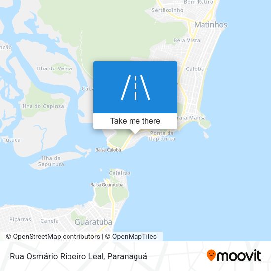 Rua Osmário Ribeiro Leal map
