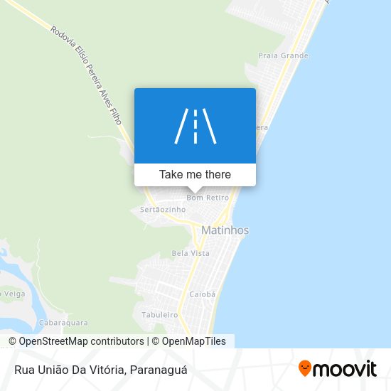 Rua União Da Vitória map