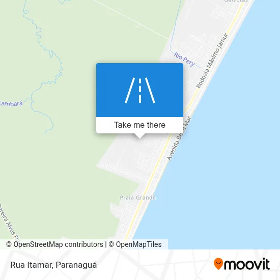 Rua Itamar map
